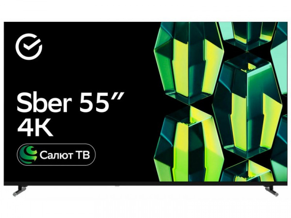 LED телевизор Sber SDX-55U4139 4K Ultra HD